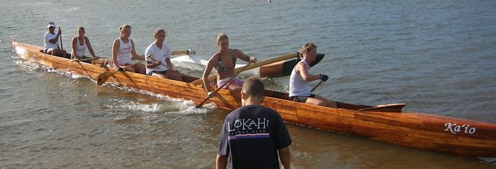 Pahi sailing canoes fushing, the Leeward Islands Our beautiful