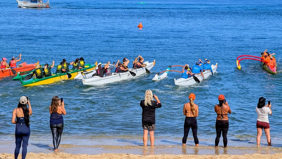 Lōkahi race start at Haleiwa