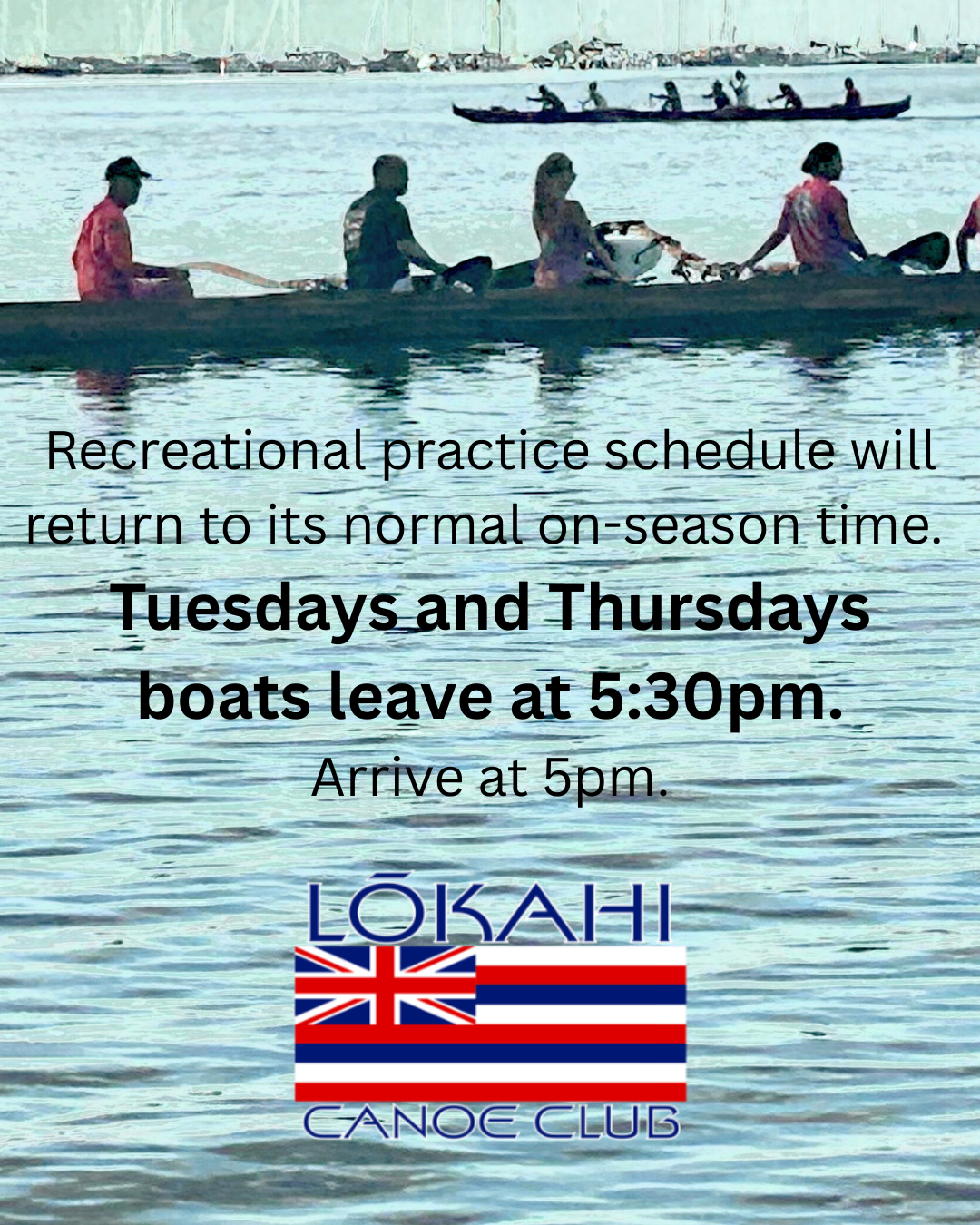 Recreational Practice Tu/Th 5:30pm